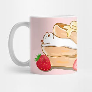 Pancakes and Cat Mug